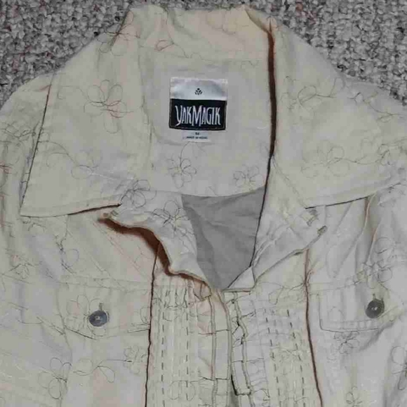 Yak Magik embroidered cotton jacket - Picture 6 of 10